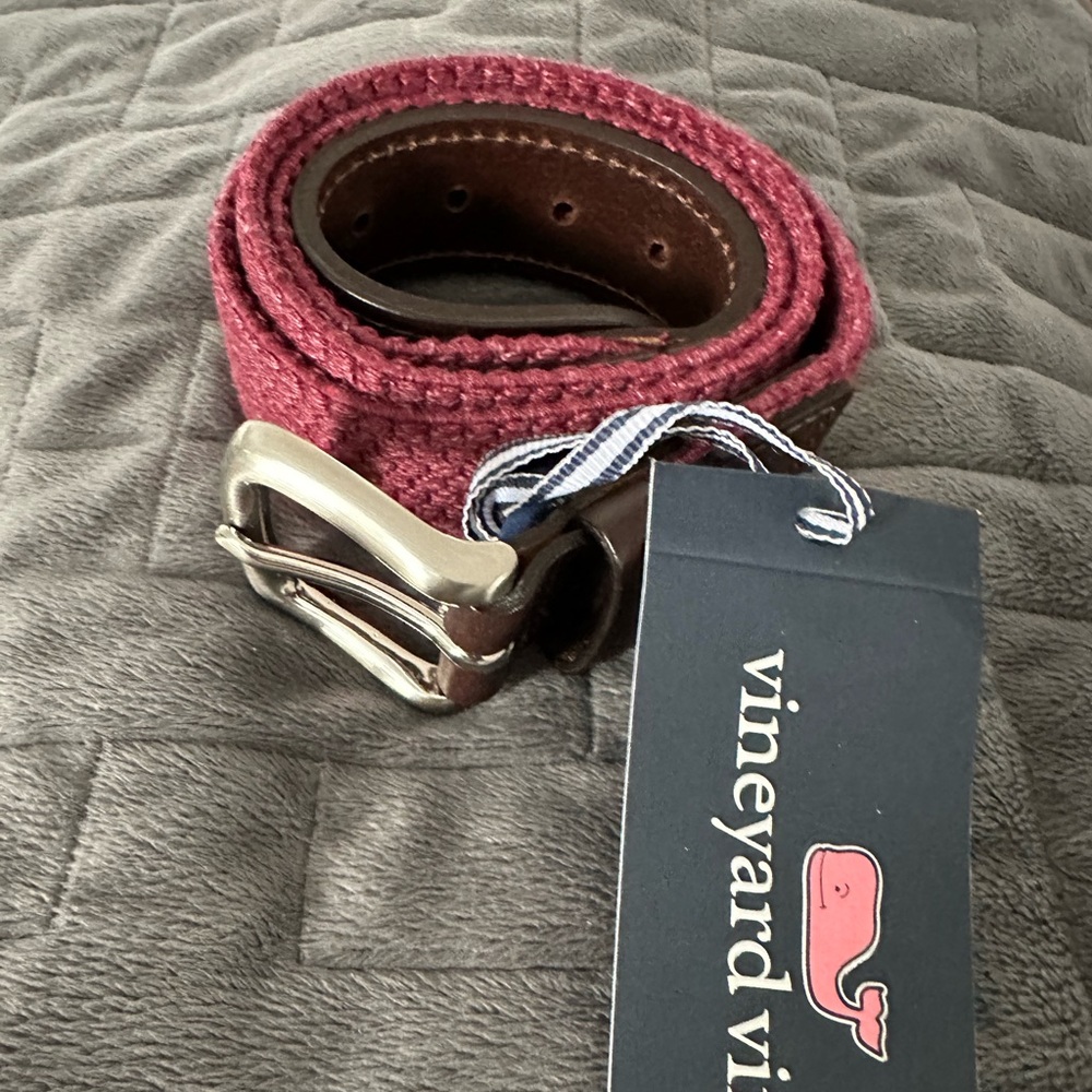 Crimson Bungee Belt NWT